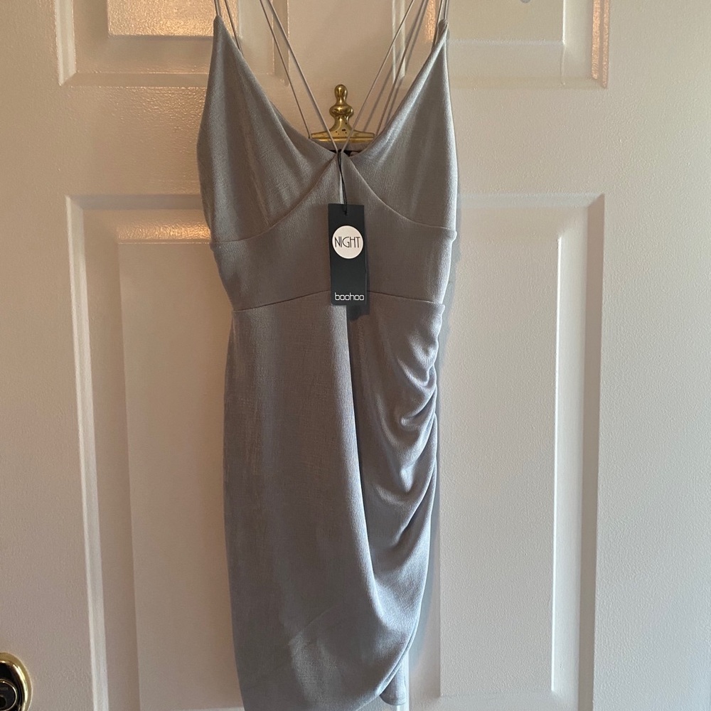 Silver body cam dress